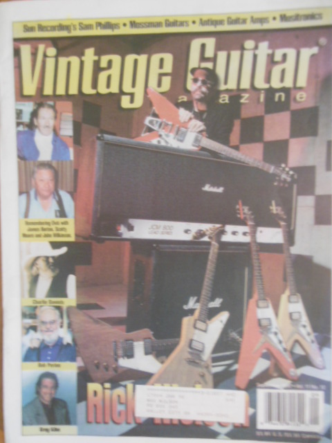 Vintage Guitar Magazine September, 1997