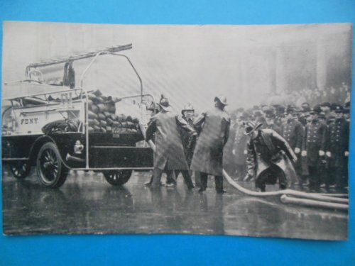 Postcard New York City Fire Fighters 1921