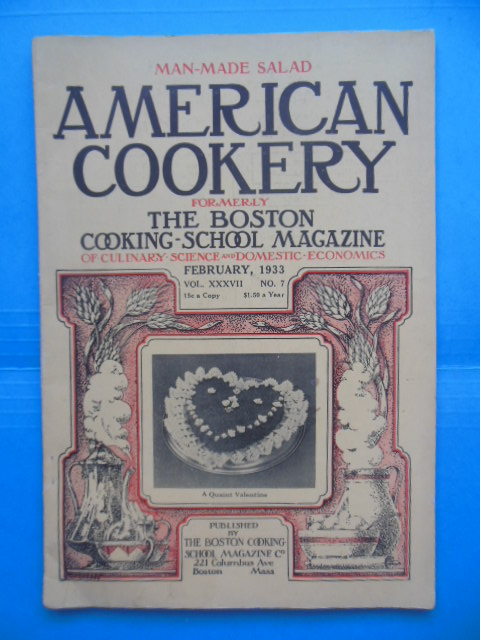 American Cookery Formerly the Boston Cooking-School Magazine February, 1933