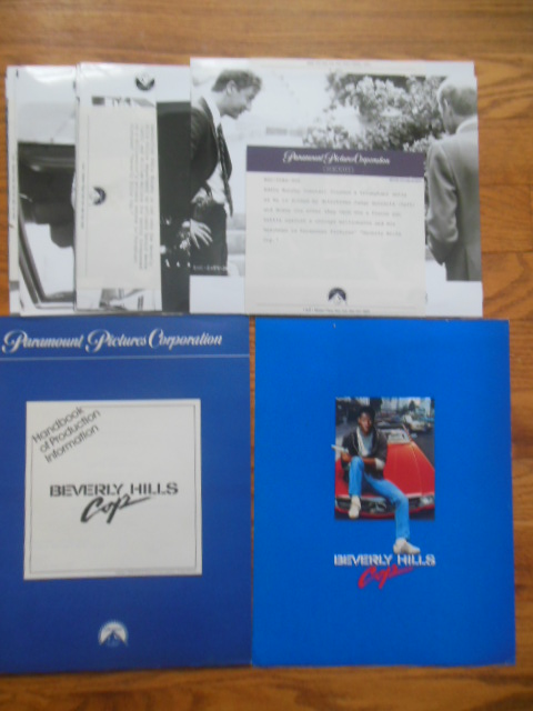 Beverly Hills Cop Promotion Pack 1984 (Synopsis and 15 glossy stills)