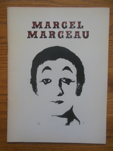 Marcel Marceau Souvenir Book and Theater Program (1979)