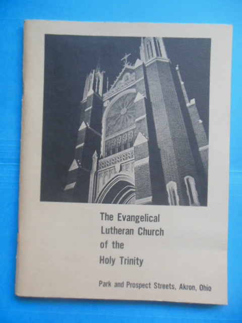 The Evangelical Lutheran Church of the Holy Trinity, Akron, Ohio (1960's)