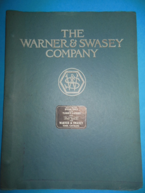 Warner Swasey No. 2-A Universal Hollow-Hexagaon Turret Lathe (1926)