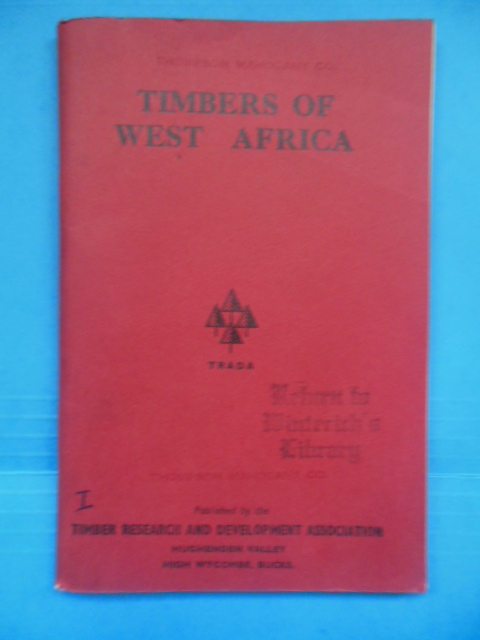 Timbers of West Africa (1968)