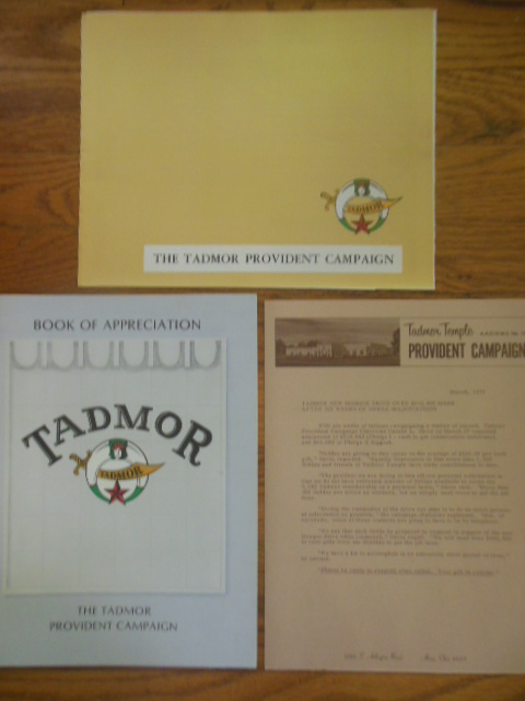 Tadmor Temple Provident Campaign Shriners Akron, Ohio (1977)