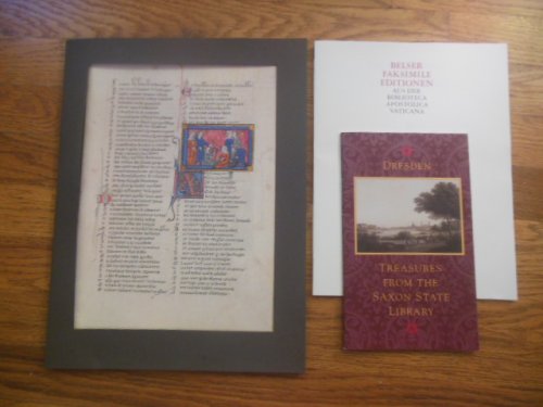Dresden Treasures From the Saxton State Library; Belser Faksimile Editionen (1987)