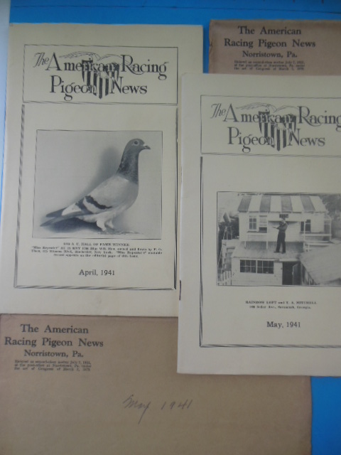 The American Racing Pigeon News April, May 1941