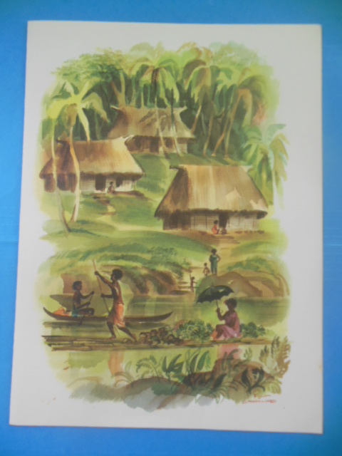 Matson Lines Mardi Gras Dinner Menu (February 15, 1968)