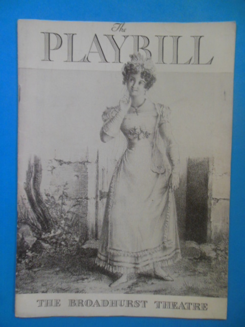 The Playbill Leslie Howard in The Petrified Forest, 1935 (The Broadhurst Theatre)