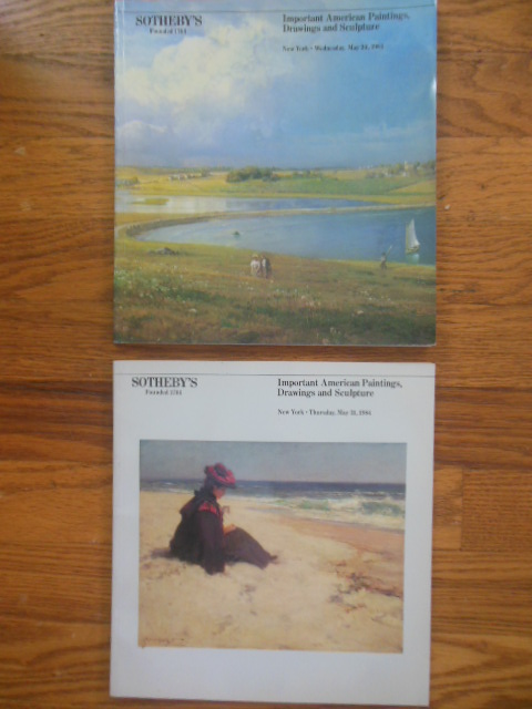 Sotheby's Important American Paintings, Drawings, and Sculpture, May 30, 31, 1984 (Volumes I and II)
