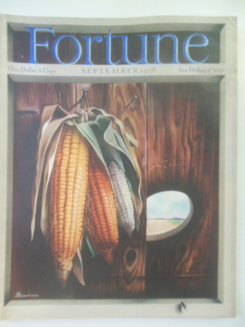 Fortune Magazine September, 1938(William Morris Theatrical Agency, Poloroid Curtiss-Wright Planes)