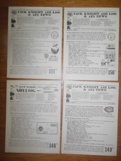 Jack Knight Air Log and AFA News (Four Issues, Full Run 1991)