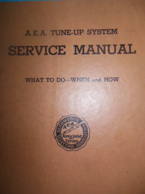 Automotive Electric Association Tune-up System Service Manual (1935)