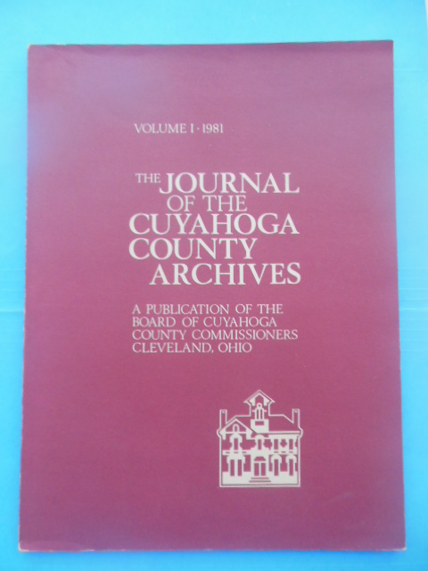 The Journal of the Cuyahoga County Archives