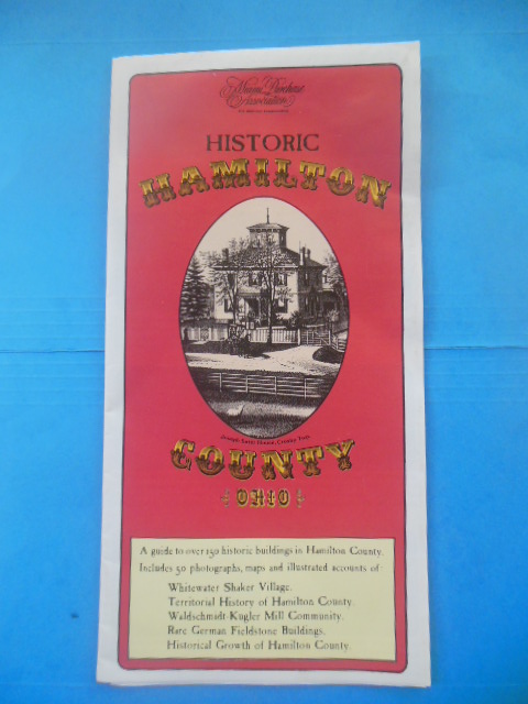 Map Historic Hamilton County Ohio (1987)