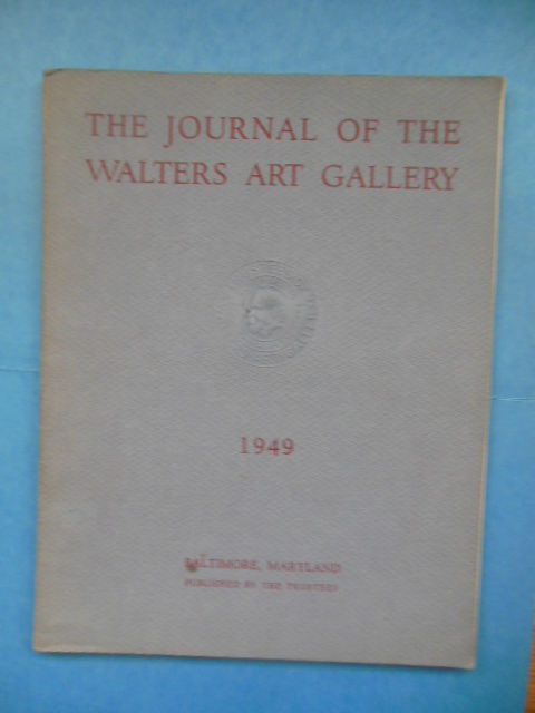 The Journal of the Walters Art Gallery 1949