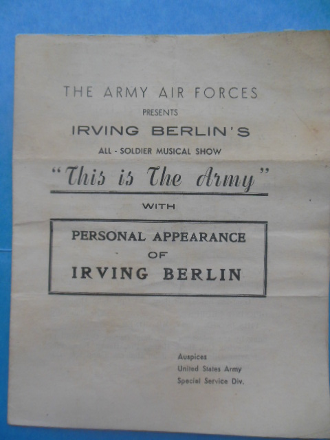 The Army Air Forces Presents Irving Berlin's All Soldier Musical Show 