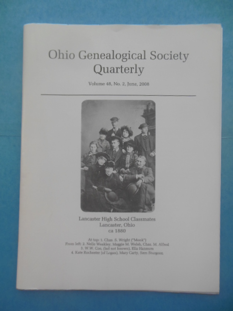 Ohio Genealogical Society Quarterly June, 2008 Brook Buxton Family, Ohio School for the Deaf. Manumission Record of Free Slaves)