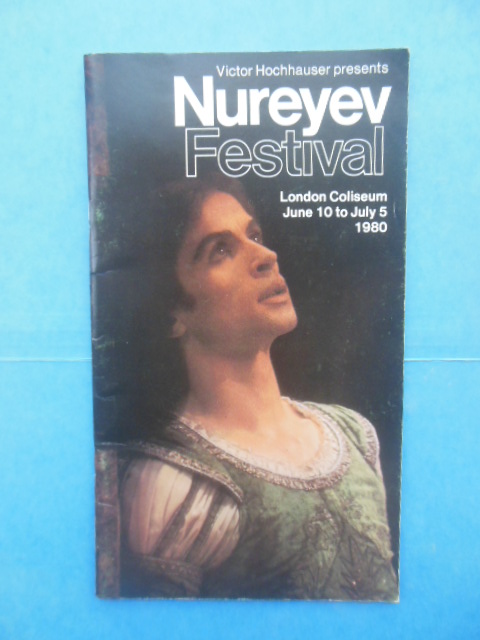 Program Nureyev Festival London Coliseum June 10 to July 5, 1980