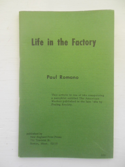 Life In the Factory