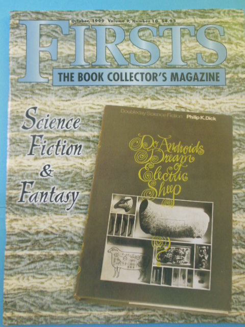 Firsts: The Book Collector's Magazine October, 1999 (Science Fiction and Fantasy)
