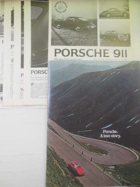 Porsche A Love Story (Plus Five Road and Track Tests Laid-In, 1971-1972