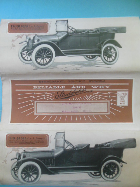 Studebaker Electric System Reliable and Why ((Circa Early 1900's)
