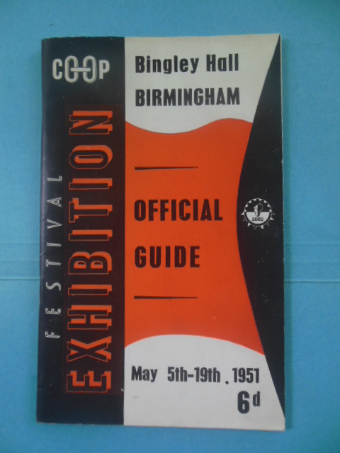 Cooperative Festival Exhibition Bingley Hall, Birmingham, England (May 5th-19th 1951)