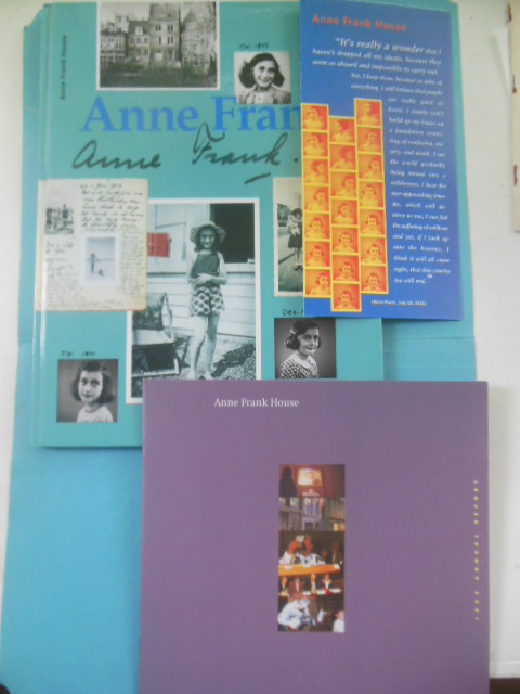 Anne Frank (two ephemera items laid-in)