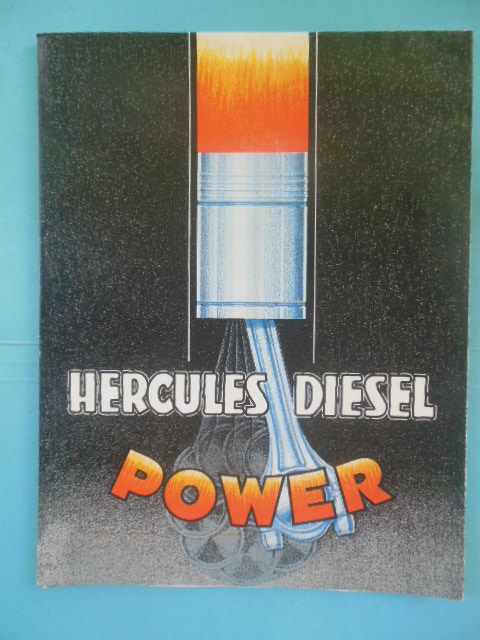 Hercules Diesel Power Model DHXB Specifications Bulletin SP-135. (1934)