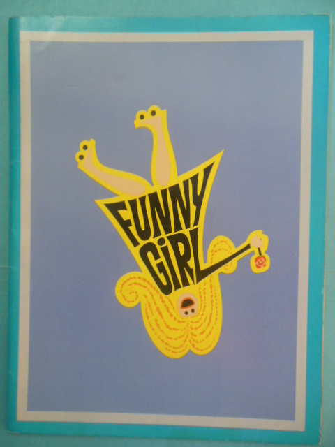 Funny Girl Theater Souvenir Book. Barbra Streisand, Omar Sharif 1968