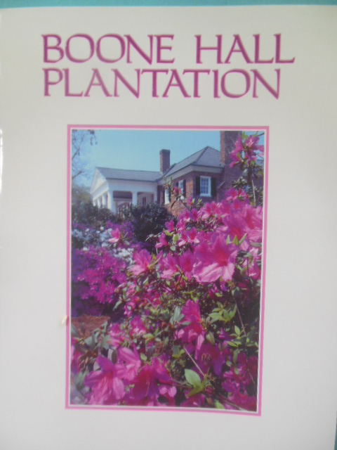 Boone Hall Plantation -- Extra ephemera laid-in, 1988