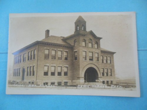 Real Photo Postcard. New School Belle Vernon, PA