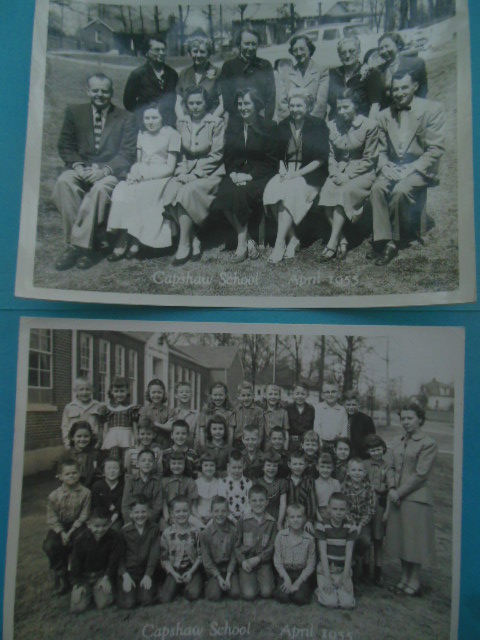 Class Pictures Capshaw School, Cookville, Tennessee 1955-1964