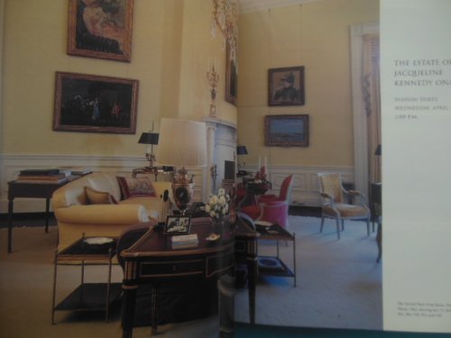 Sotheby's Auction The Estate of Jacqueliine Kennedy Onassis April 23-26, 1996