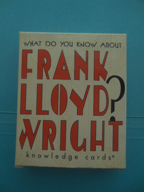 What Do You Know About Frank Lloyd Wright Knowledge Cards