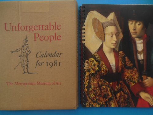 Unforgettable People Calendar for 1981