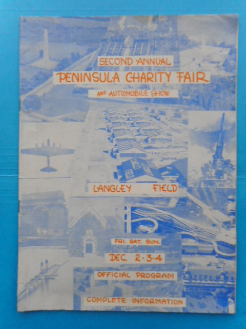 Second Annual Peninsula Charity Fair and Automobile Show -- Official Program 1939