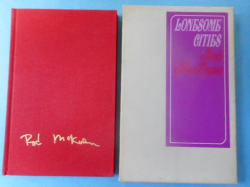 Lonesome Cities by Rod McKuen. Deluxe Edition SIGNED
