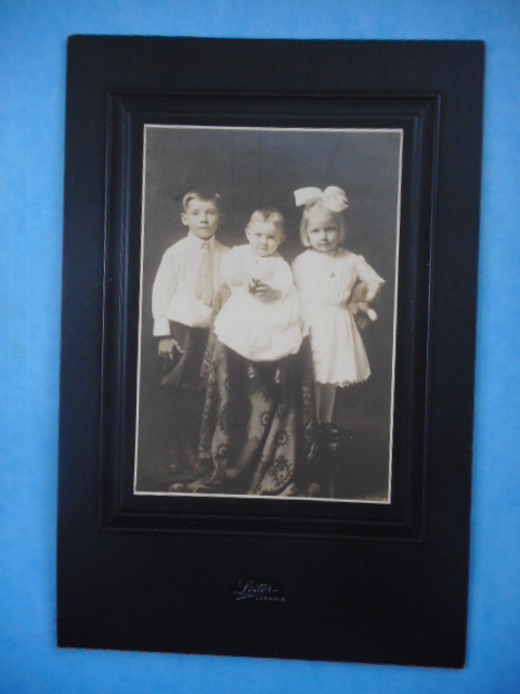 Three Children, One Ready to Walk the Red Carpet.