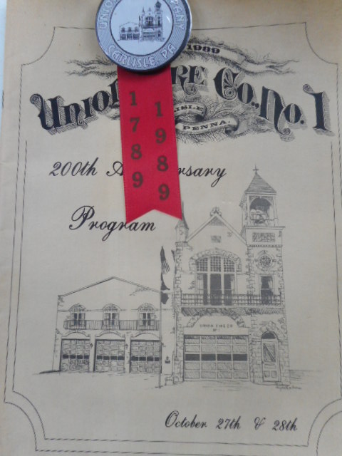 Union Fire Co. No. 1. 200th Anniversary Program