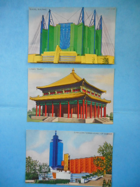 Post Cards, A Century of Progress; Chicago 1933 International Exposition
