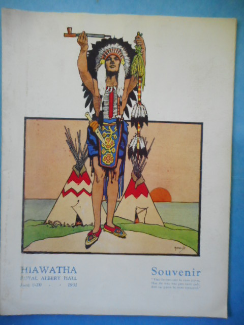 Hiawatha Souvenir at Royal Albert Hall June 8-20, 1931