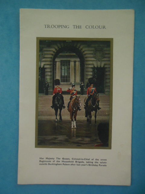 Trooping the Colour In Celebration of the Birhday of Her Majesty the Queen On the Horse Guards Parade