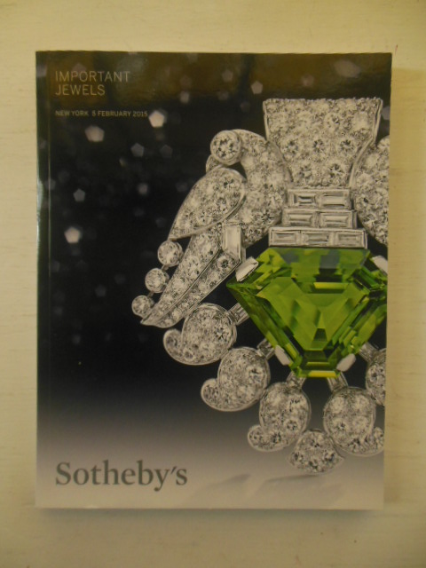 Important Jewels By Sotheby's February 5, 2015