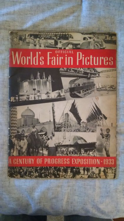 OFFICIAL WORLD'S FAIR IN PICTURES A CENTURY OF PROGRESS EXPOSITION 1933