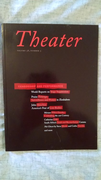 THEATER VOL 38 # 3