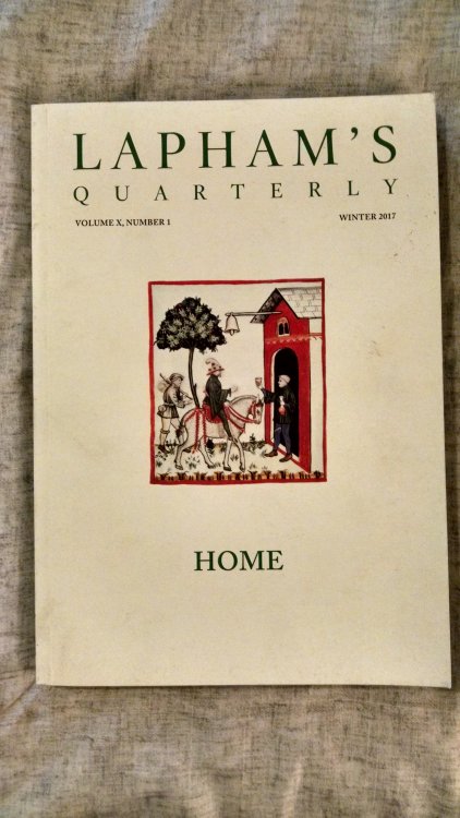 LAPHAM'S QUARTLY WINTER 2017 HOME