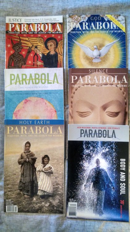 PARABOLA TRADITION ,MYTH AND SEARCH FOR TRUTH 6 ISSUES