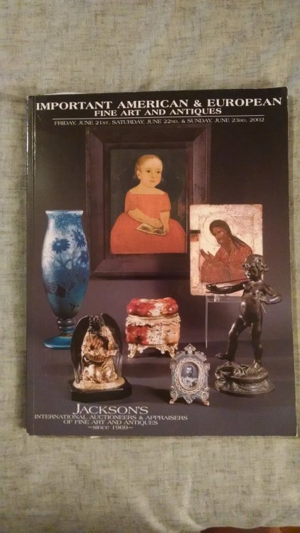 JACKSON'S AUCTION CATALOG JUNE21-23 2002